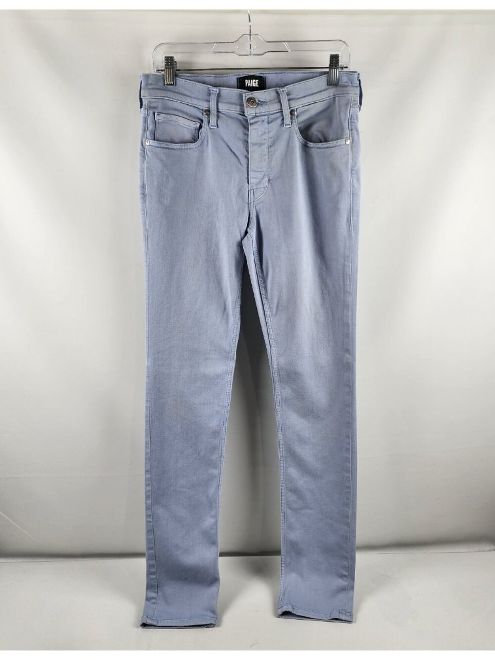 PAIGE Jeans Mens 31x34 Tropical Sea Blue Lennox Denim